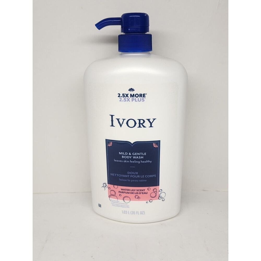 COPY - Ivory Mild & Gentle Body Wash, Water Lily Scent, 35 fl oz Pump Original …